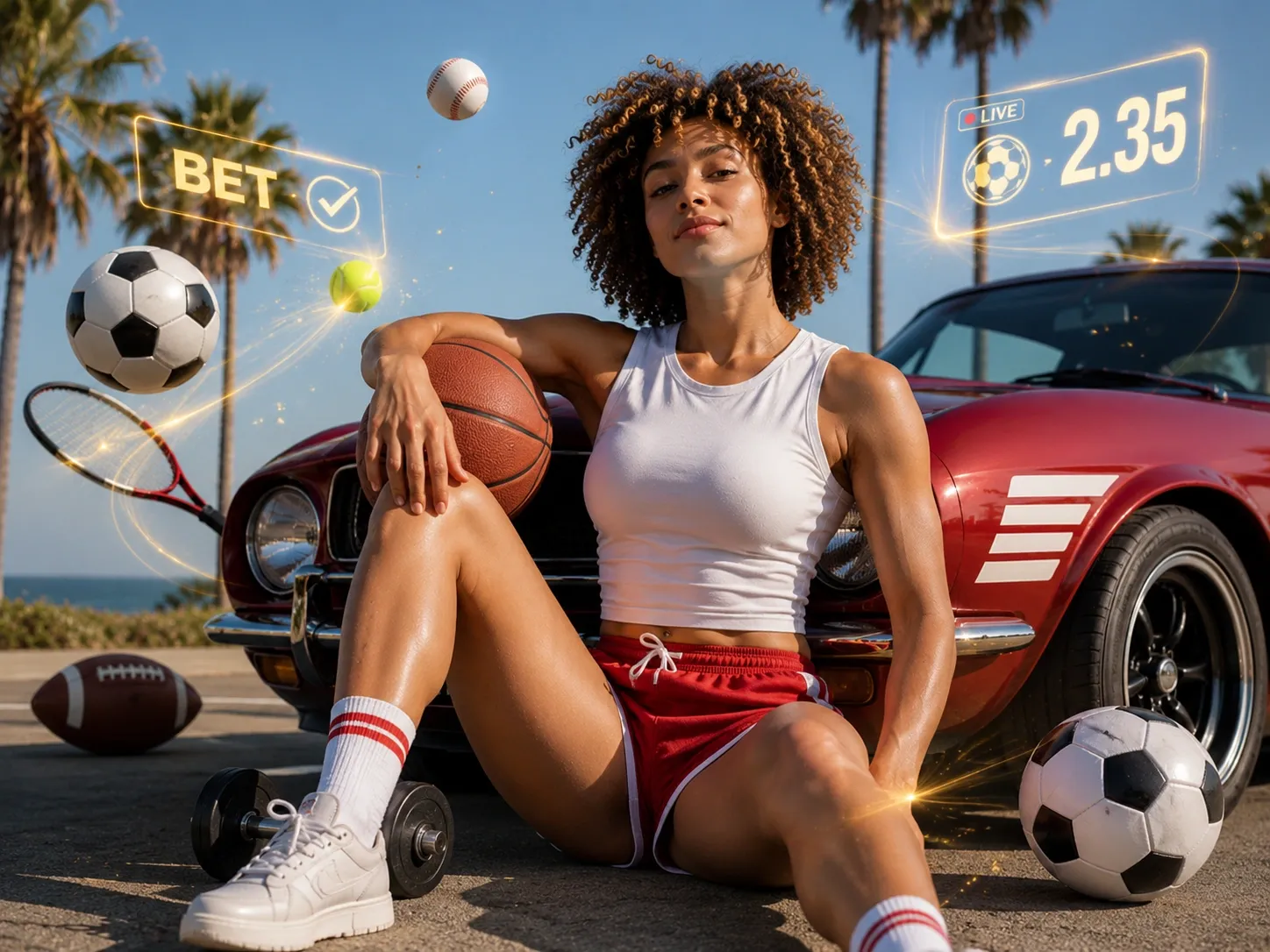 Football beach